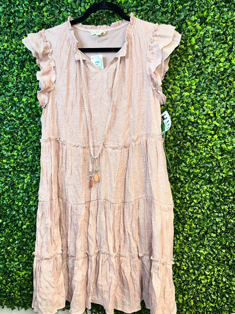 Light Pink NWT Women's Indigo Rose Dress, S (Petite)