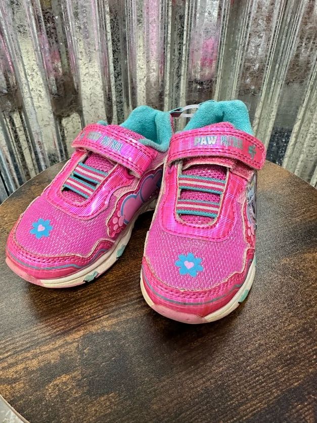 Pink Girls Paw Patrol Shoes, 7