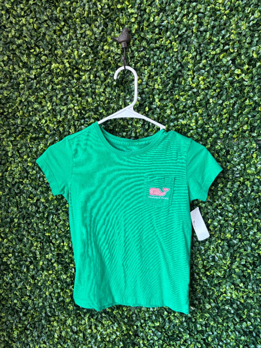 Green Vineyard Vines T-Shirt, 6-7