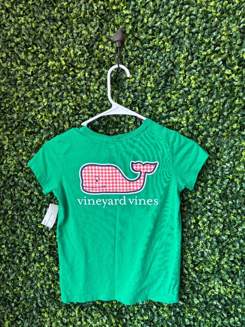 Green Vineyard Vines T-Shirt, 6-7