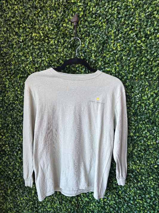 Sage Green Simply Southern Shirt, YL