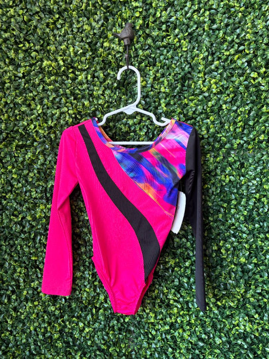 Girls Pink Leotard, XS