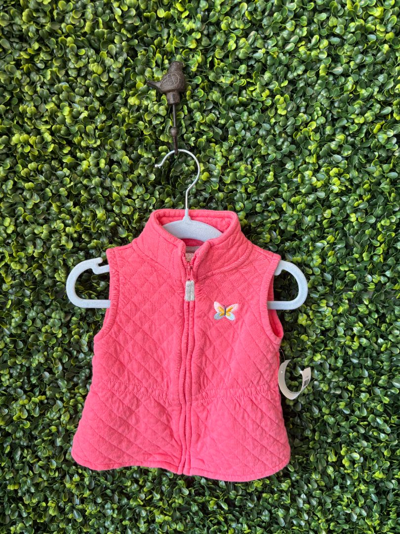 Carter's Pink Vest, 12M