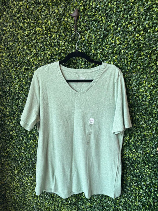NWT Kim Roger's Green Short Sleeve, XL