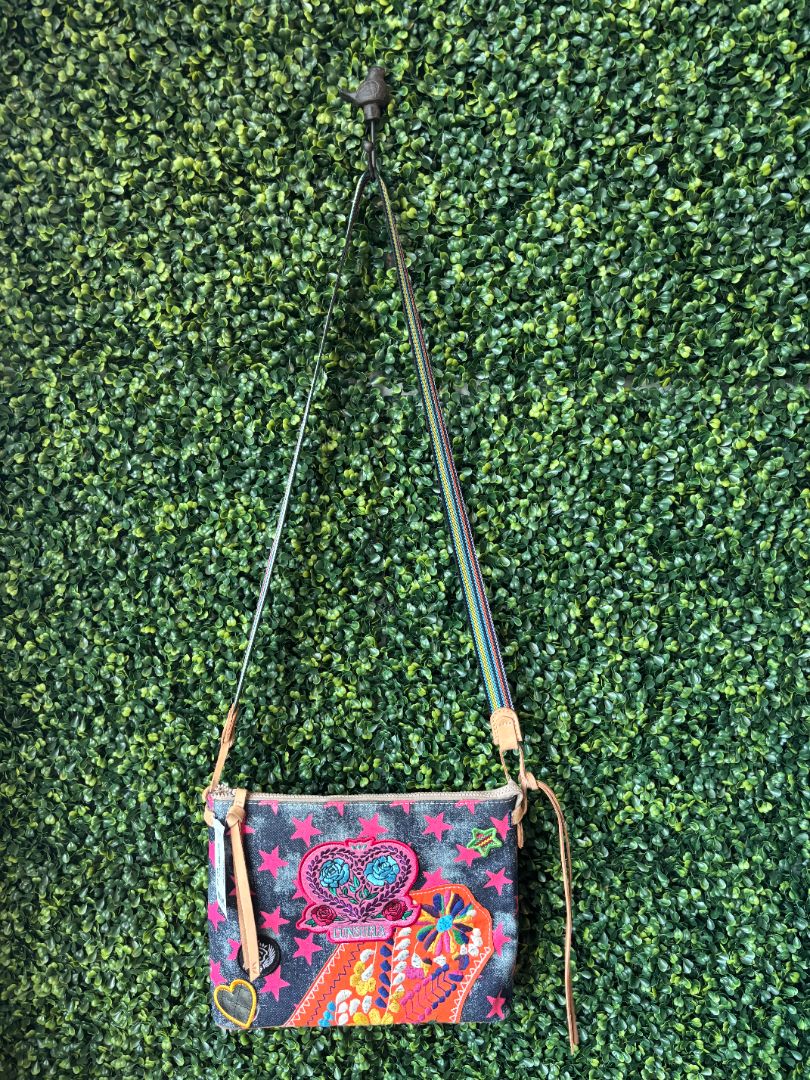 Blue Rose, Denim  Consuela Purse