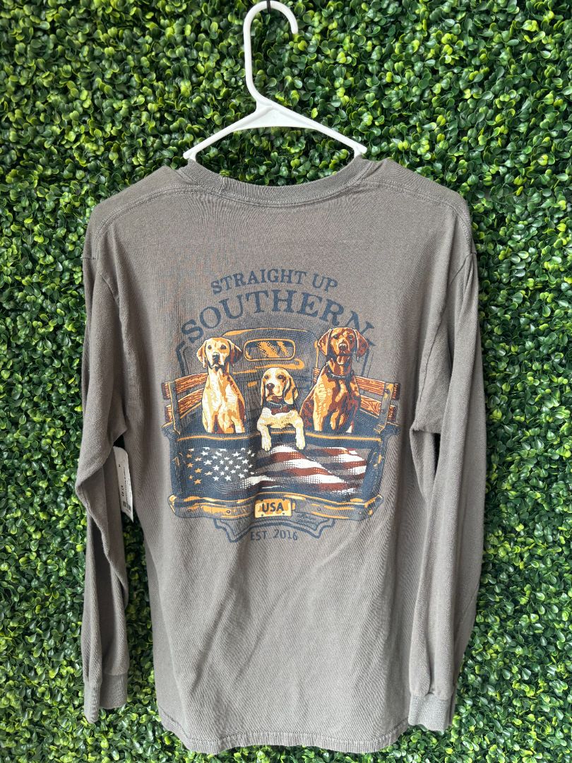Straight Up Southern Long Sleeve, M