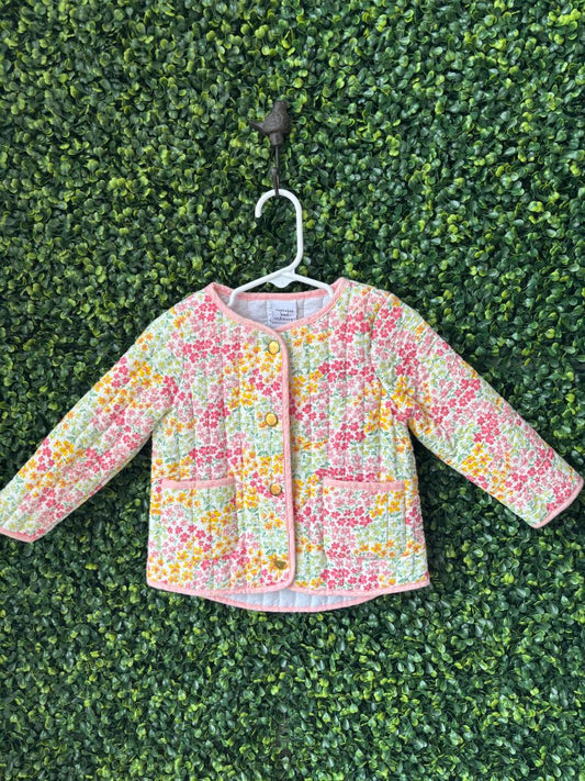 Cupcakes And Cashmere Flower Jacket, 18M