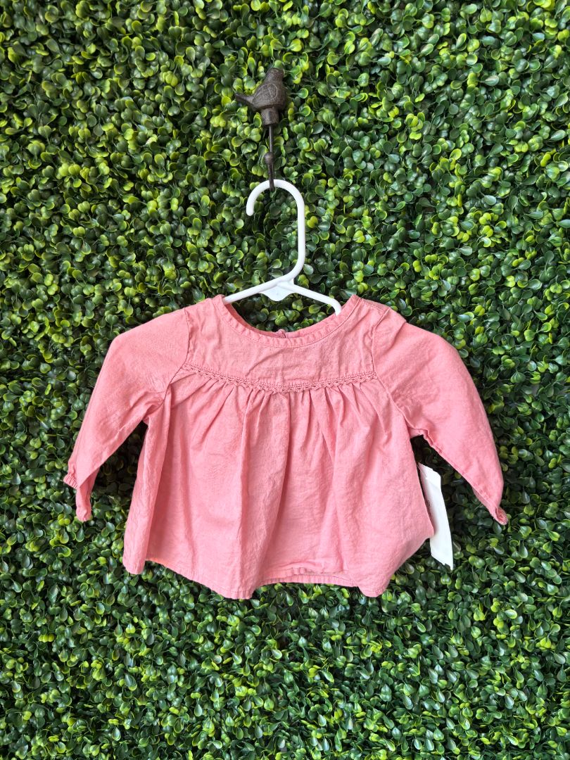 Pink Old Navy Shirt, 3-6M