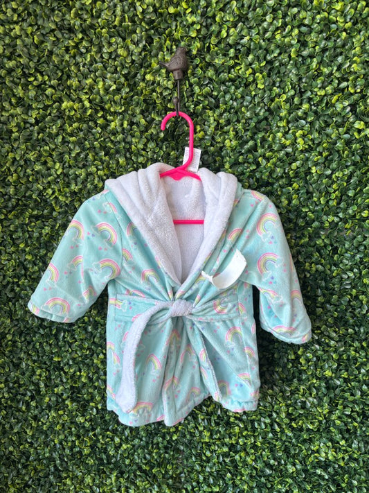 Multi  Rainbow Bath Robe, 6M