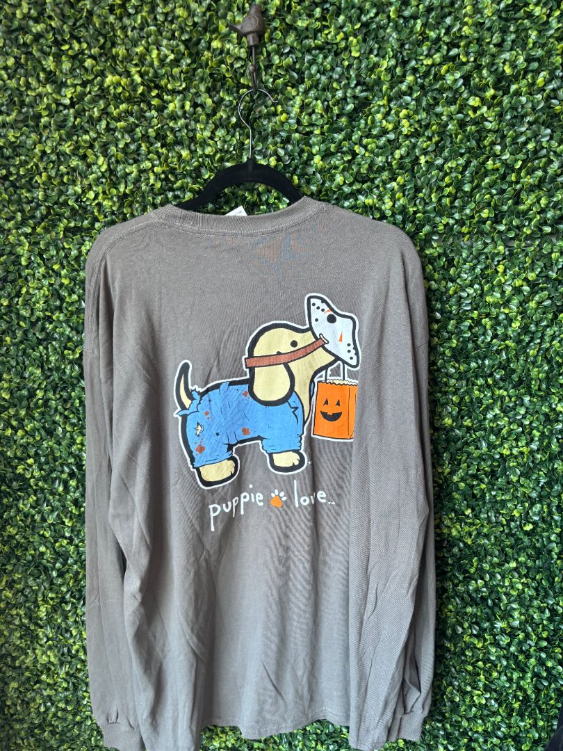 Puppie Love Long Sleeve Shirt, XX-Large