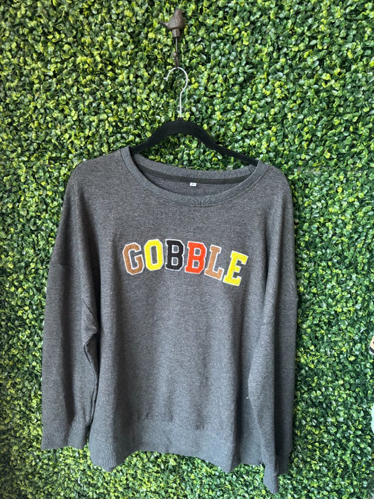 "Gobble" Crewneck, XL