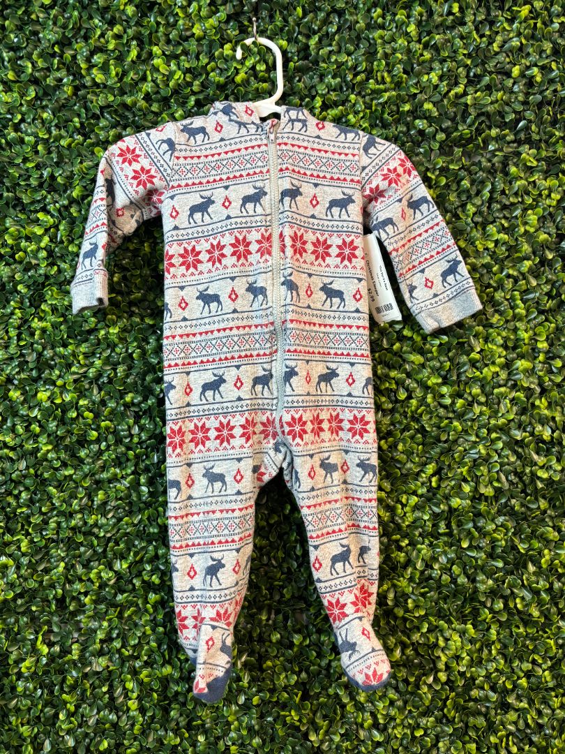 Chick Pea Christmas Sleeper, 6-9M