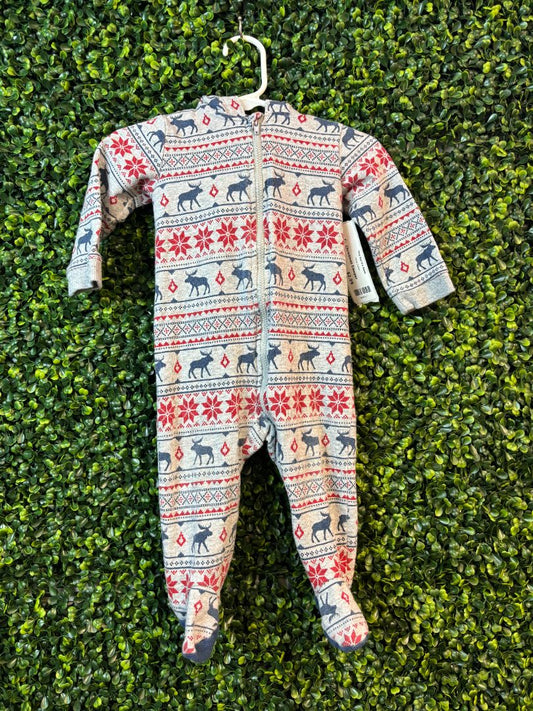 Chick Pea Christmas Sleeper, 6-9M