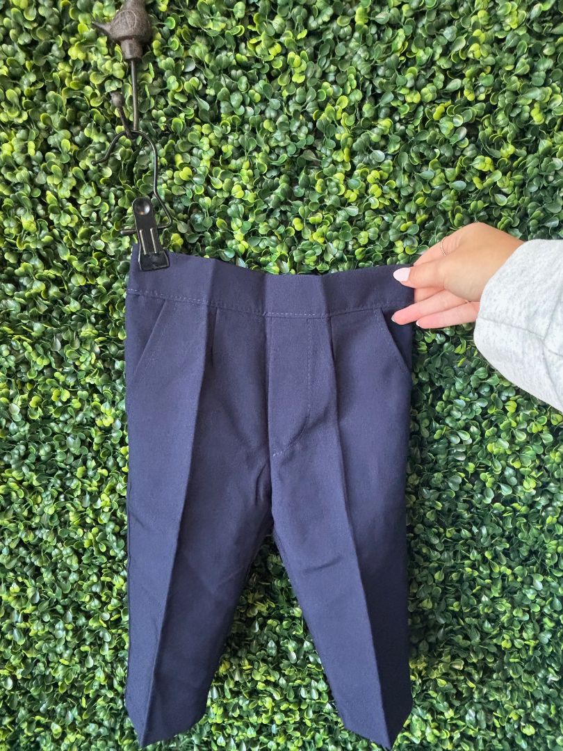 Navy Blue  3pc Suit Set, 9M