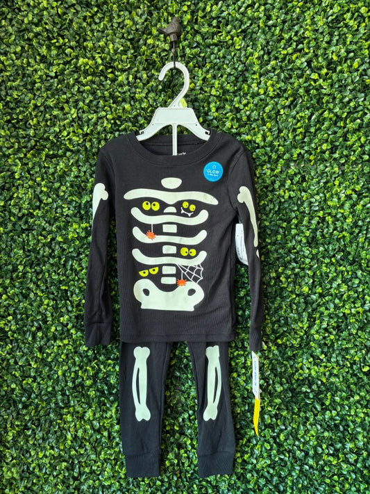 Halloween Glow in the Dark 2 Piece, 4T