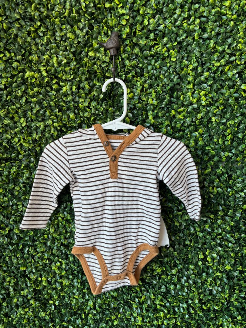 Long Sleeve Onesie, 6M